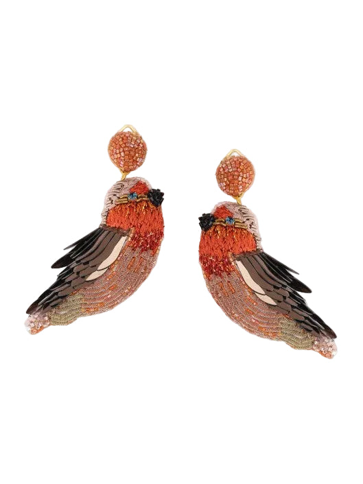 Mesange Earrings Rust