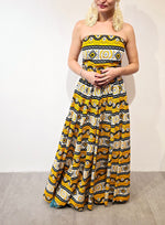 Load image into Gallery viewer, Maxi African Print skirt
