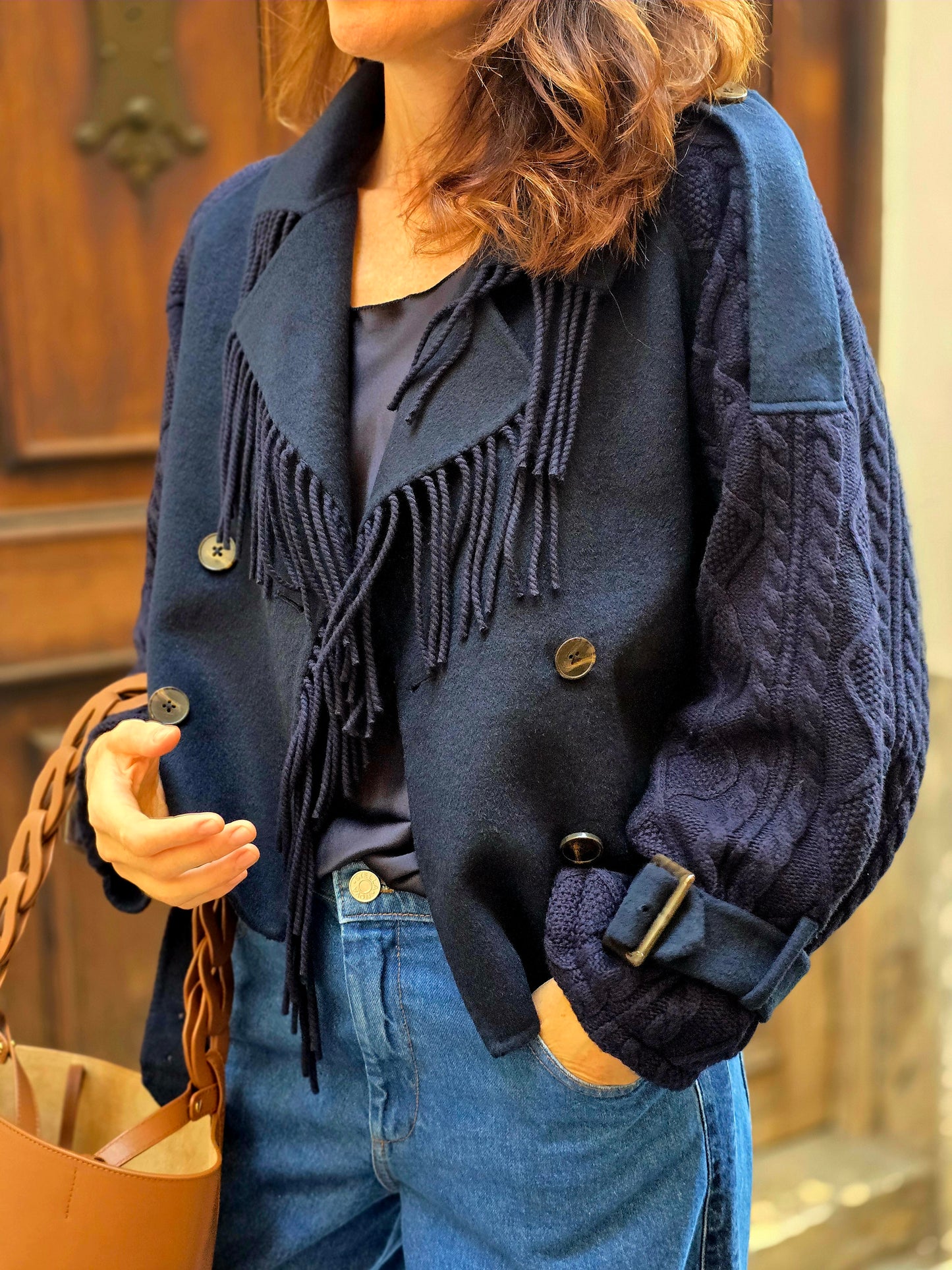 Kassia wool trench coat