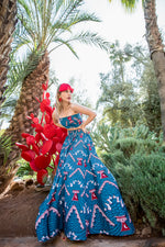 Load image into Gallery viewer, Maxi African Print skirt
