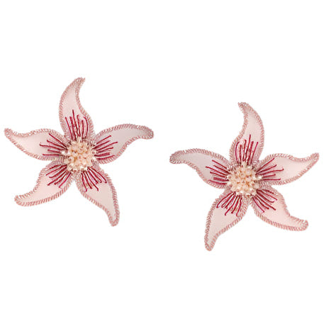 Star Flower Earrings