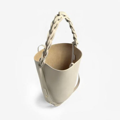 Louise Large Off White Bucket Bag