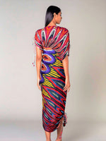 Load image into Gallery viewer, Micropleated Kaftan dress
