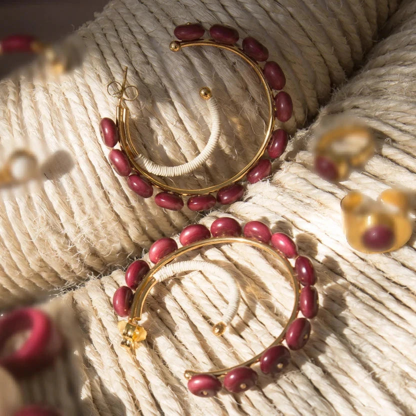 Ariel Werregue & Tagua Earring