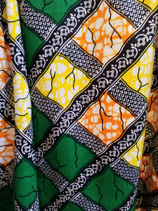Long African skirt
