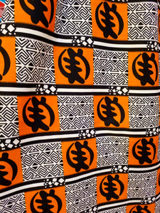 Long African skirt