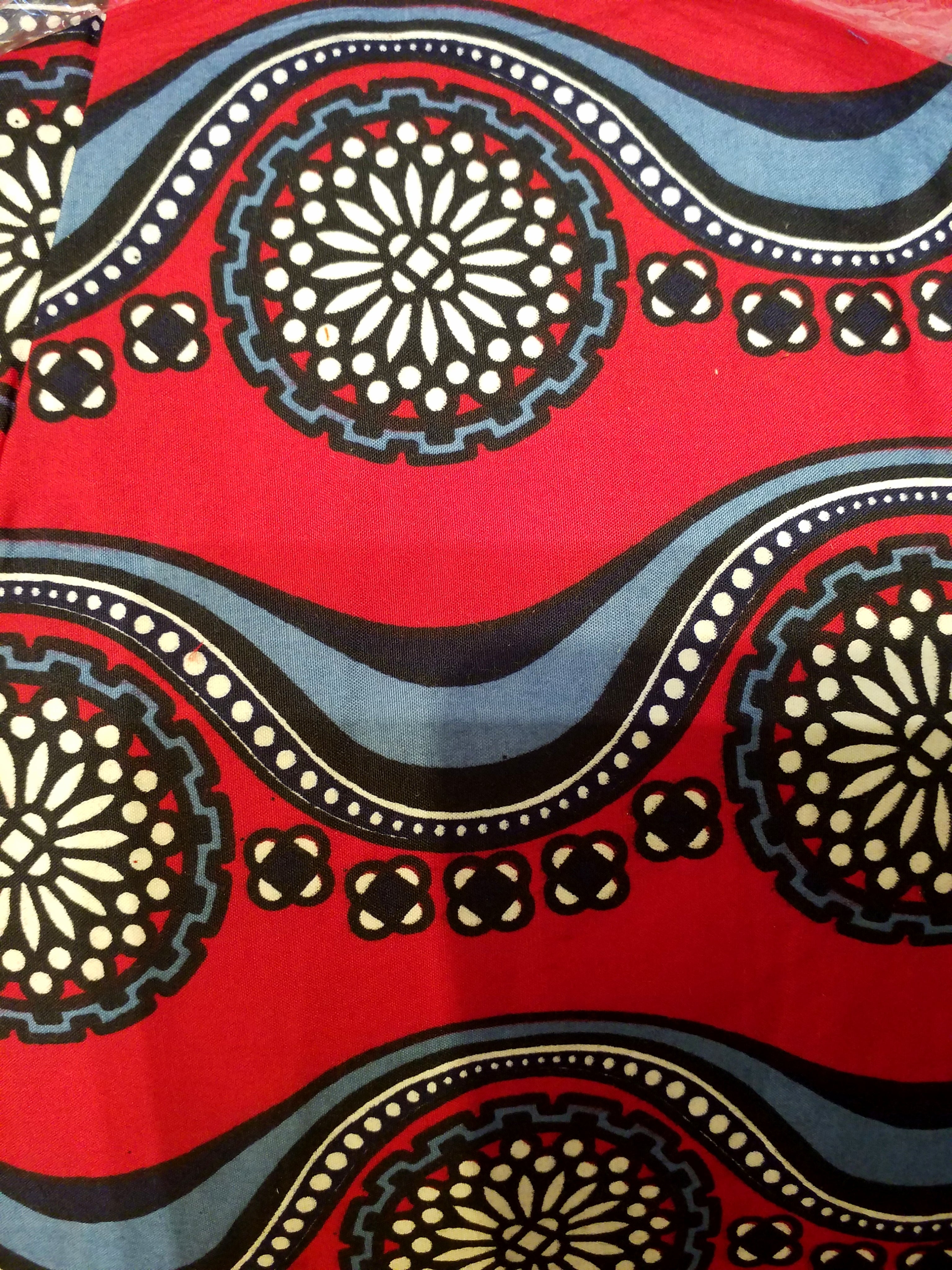 Long African skirt