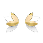 Load image into Gallery viewer, &quot;The Golden Ear&quot; Plexi Earrings
