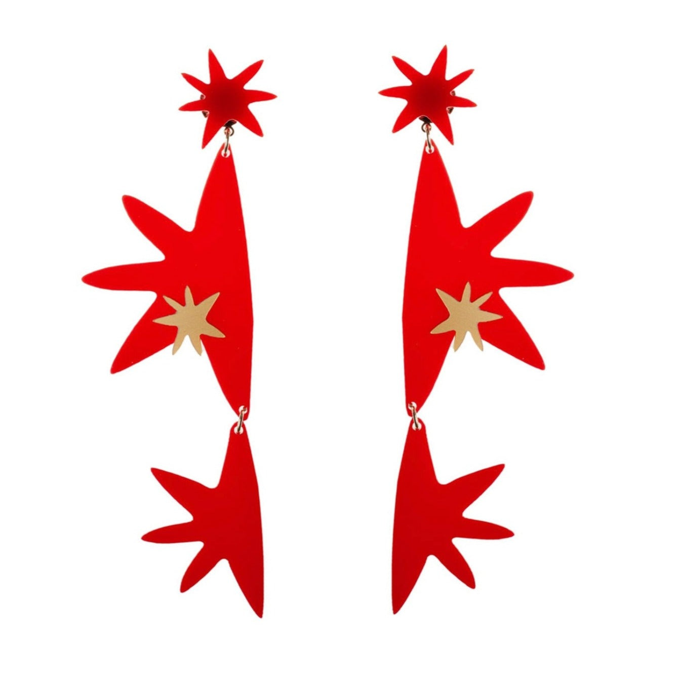 "Star" Plexi Earrings