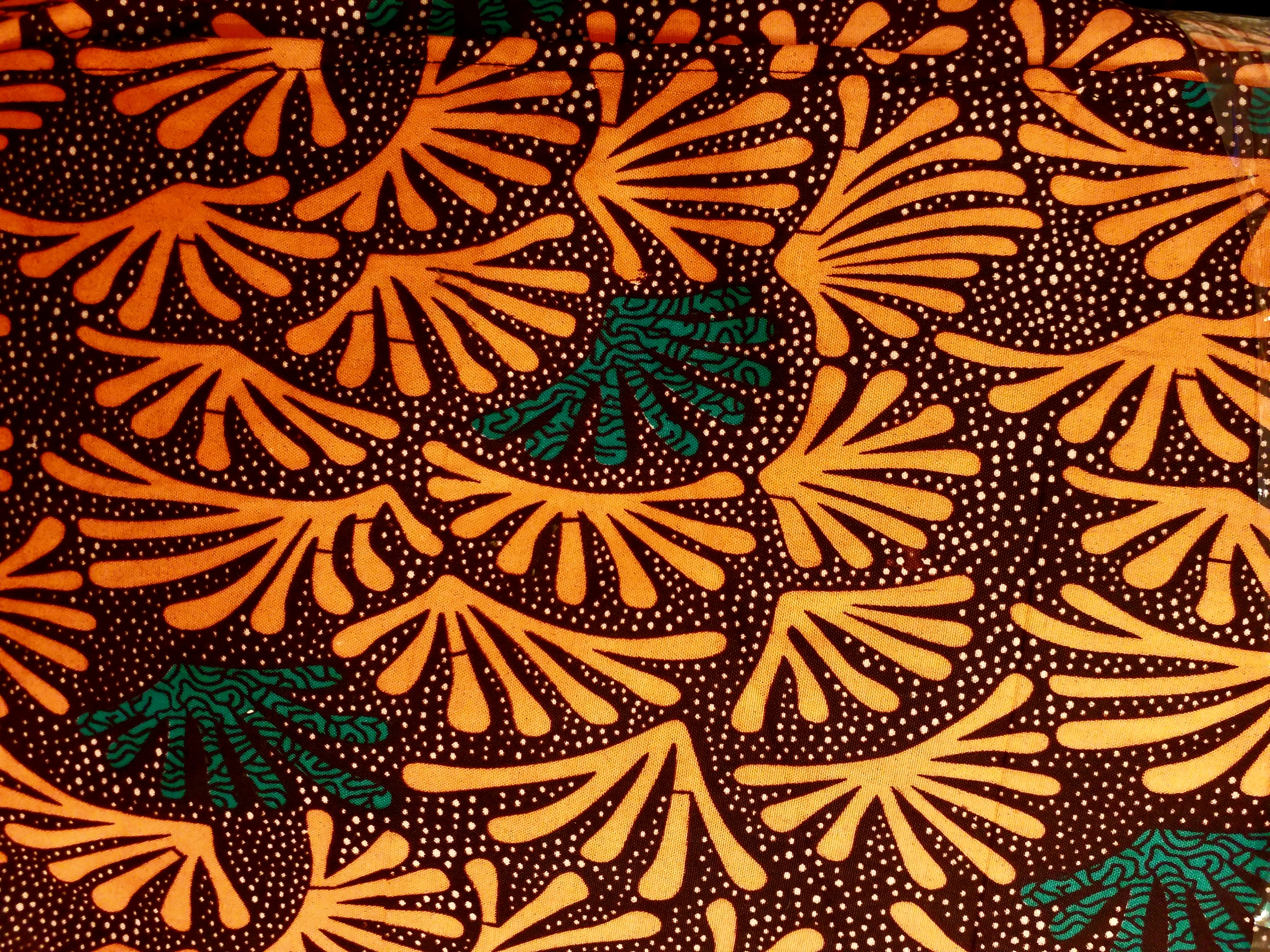 Long African skirt