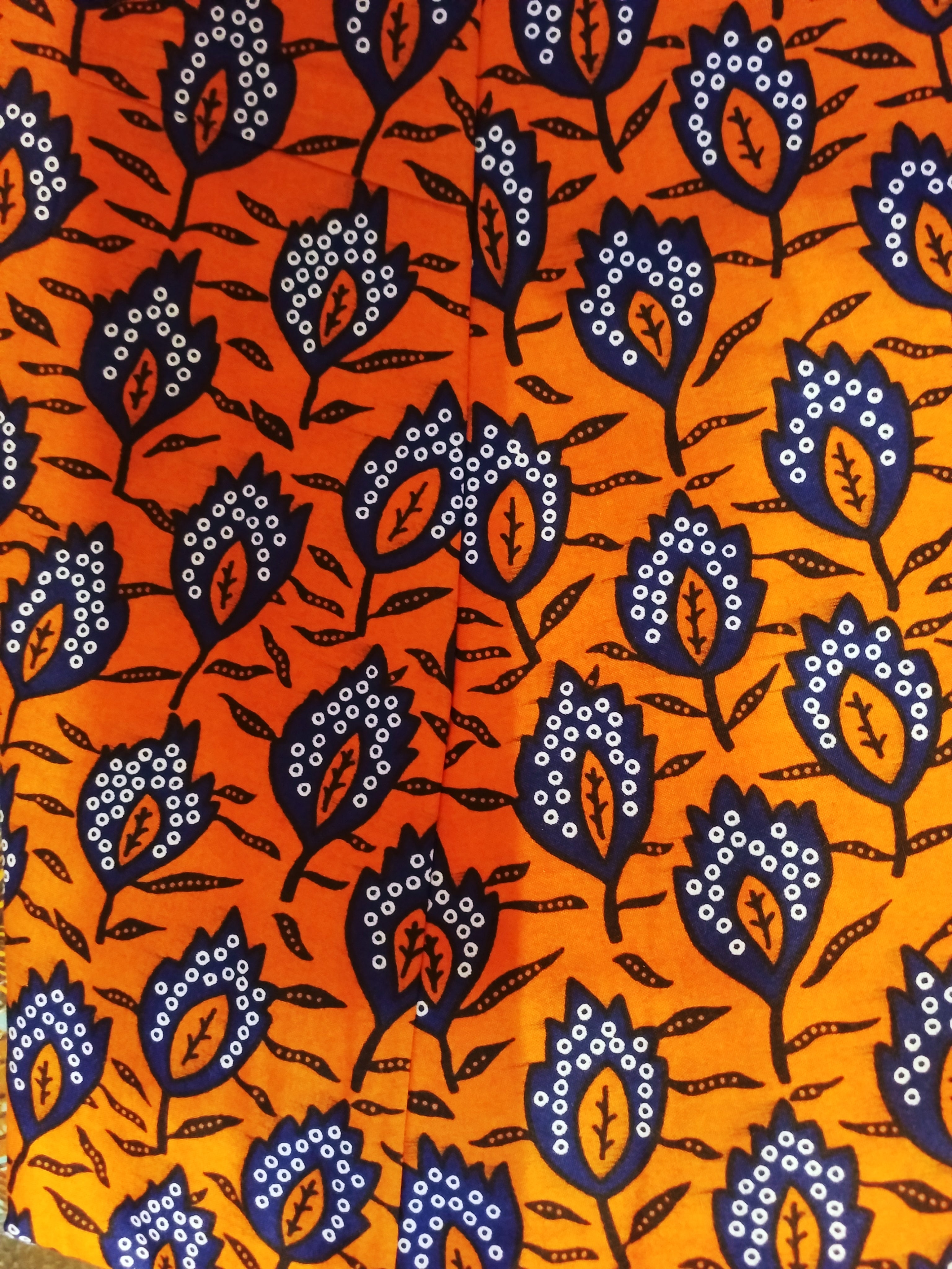 Long African skirt