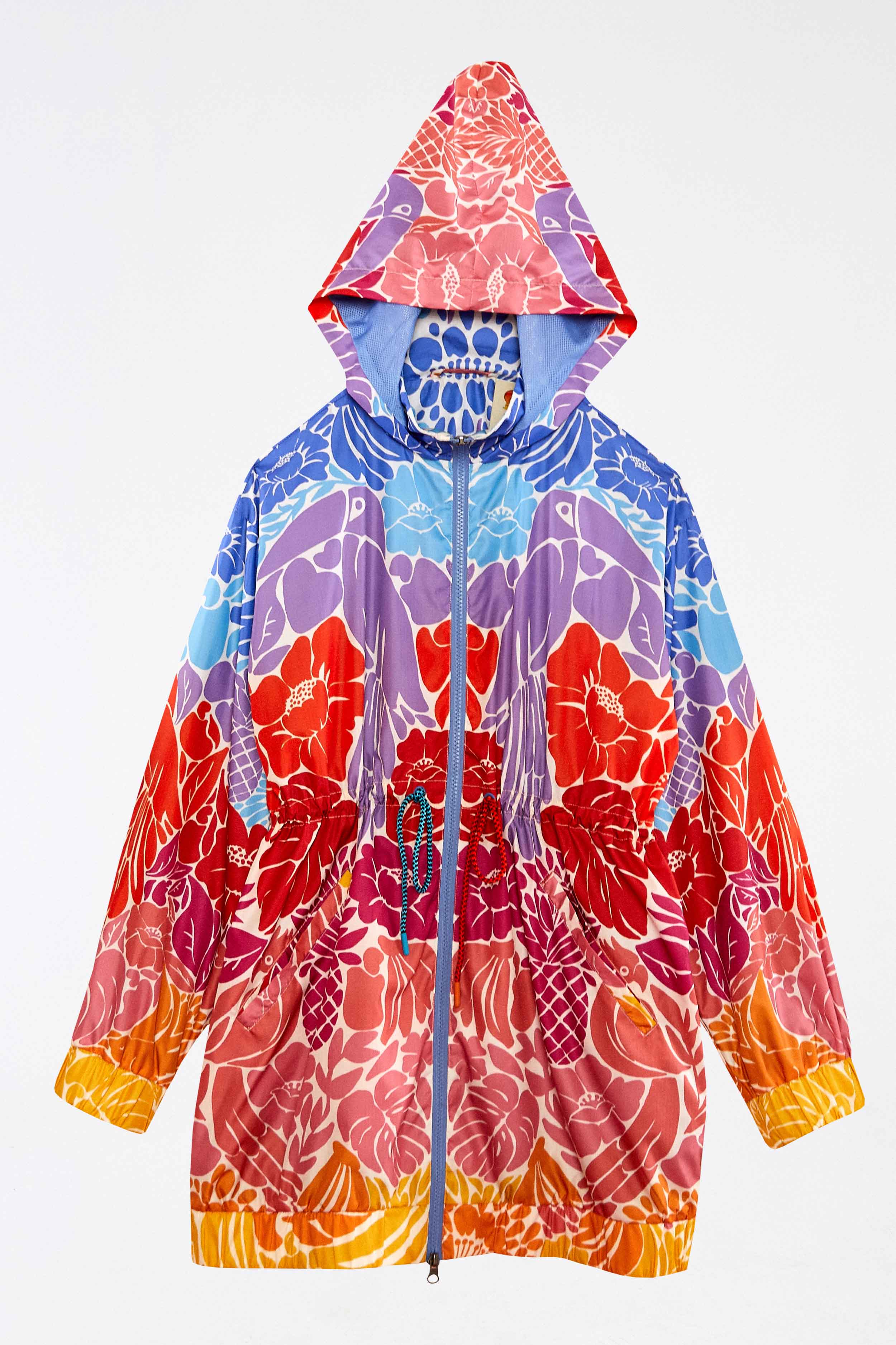 Tropical Graphic Parka