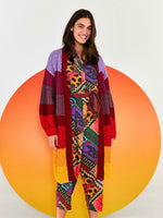 Load image into Gallery viewer, Patch Twirl Stripes Cardigan
