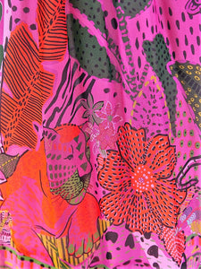 Pink Cool Leopards Maxi Dress