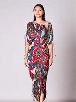 Load image into Gallery viewer, Micropleated Kaftan dress
