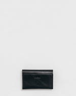 Load image into Gallery viewer, Leather simple credit card holder black
