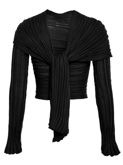 ioanna kourbela wrap folklorious black