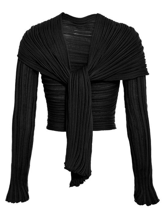 ioanna kourbela wrap folklorious black