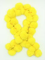Load image into Gallery viewer, Lemon Rex rabbit ball scarf
