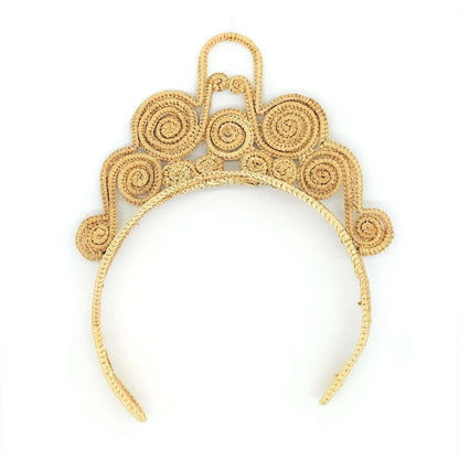 Straw Crown Headband