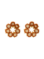 Load image into Gallery viewer, Maddalena Earrings Occhre and Natural
