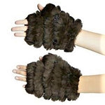Load image into Gallery viewer, Rex rabbit Finger-less Mittens
