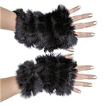Load image into Gallery viewer, Rex rabbit Finger-less Mittens
