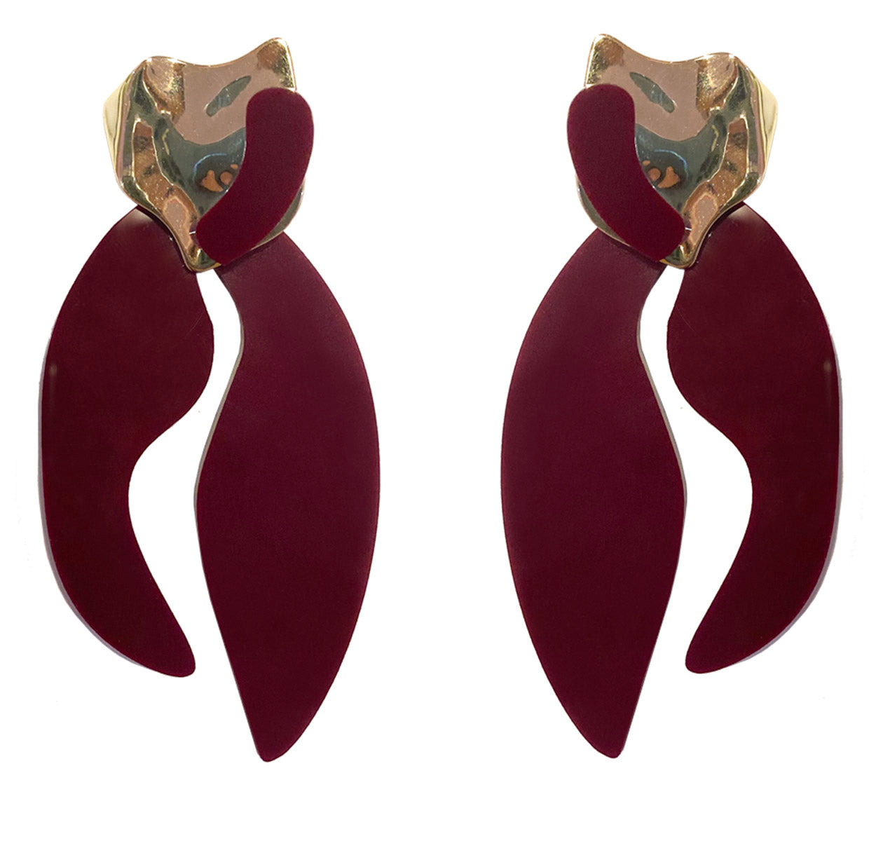 "Pangea" Plexi Earrings