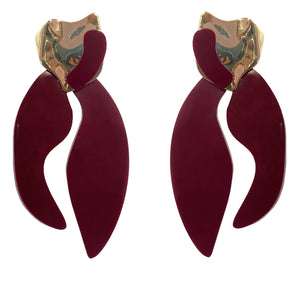 "Pangea" Plexi Earrings