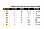 Load image into Gallery viewer, Women&#39;s shoe size conversion chart
