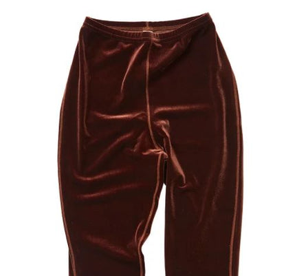 Stretch Velvet Leggings
