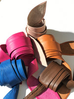 Load image into Gallery viewer, Leather Obi Belt
