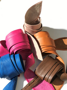 Leather Obi Belt