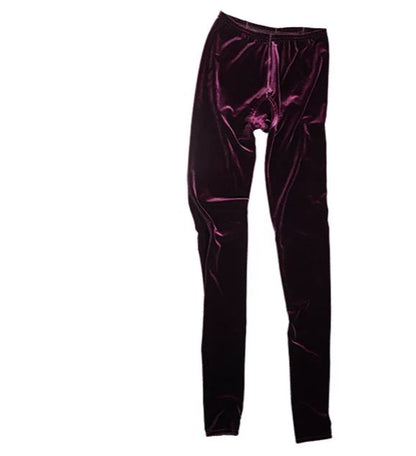 Stretch Velvet Leggings