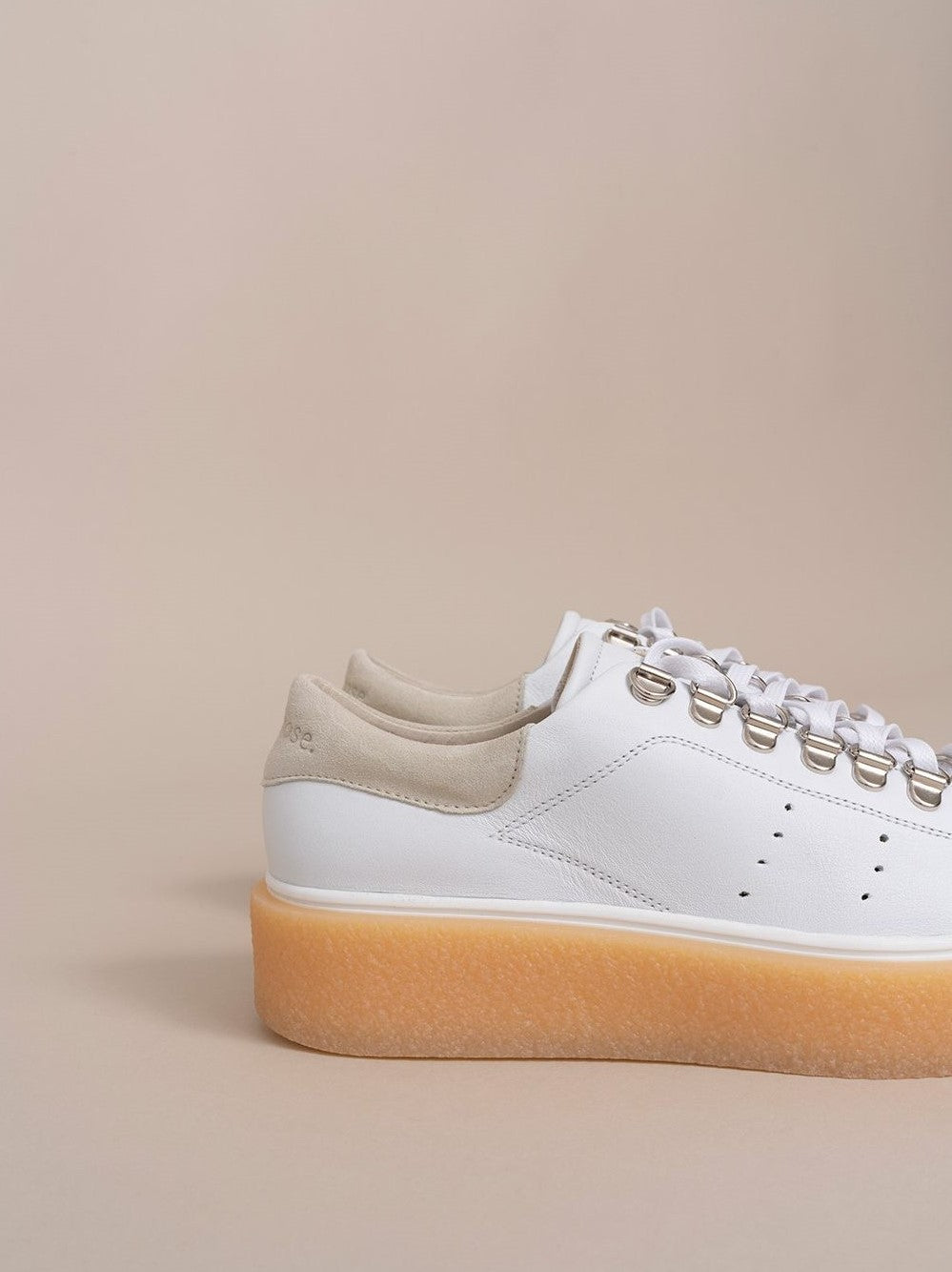 Leather Platform Sneakers