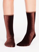 Load image into Gallery viewer, Short Velvet socks
