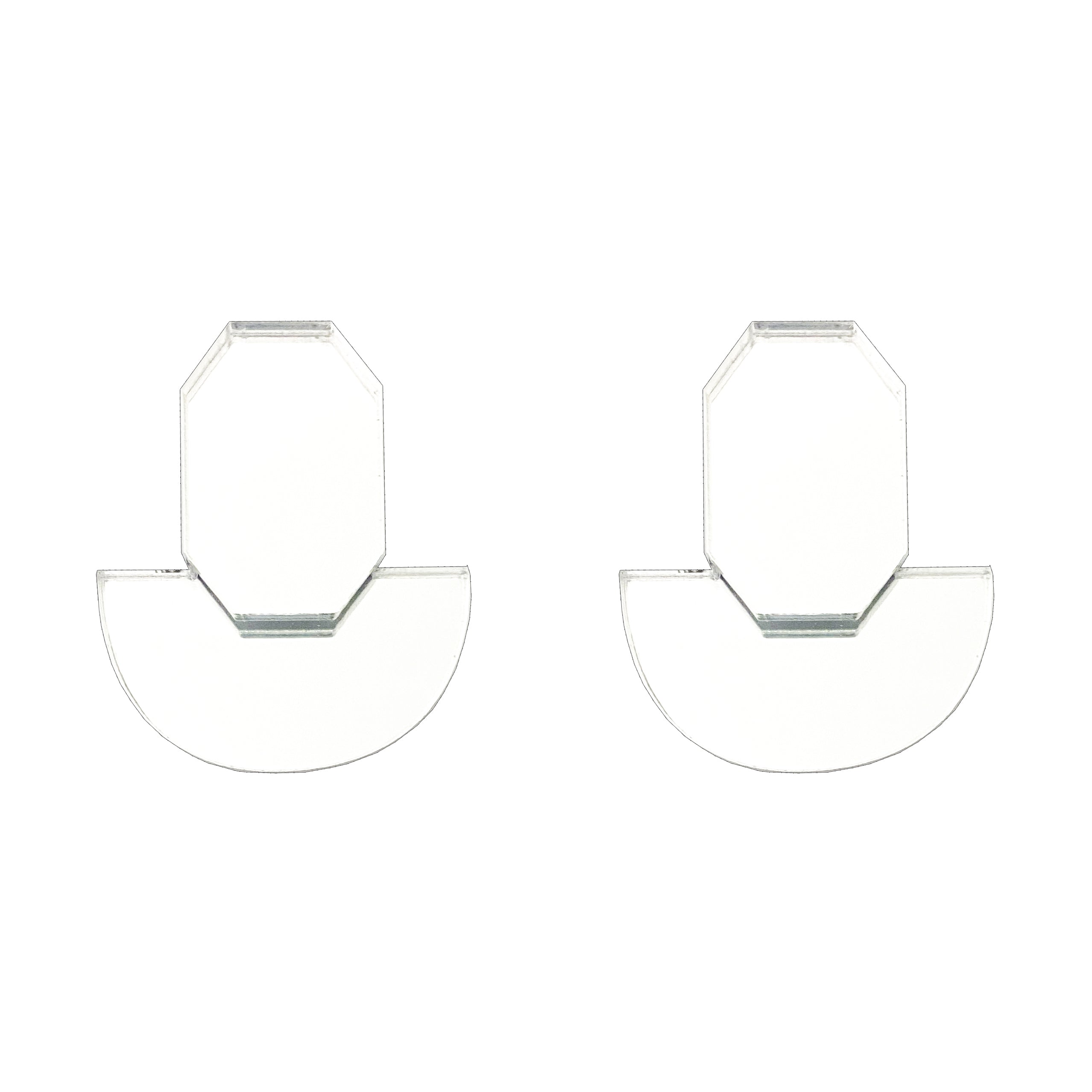 Anfiteatro Mirror Plexi Earrings