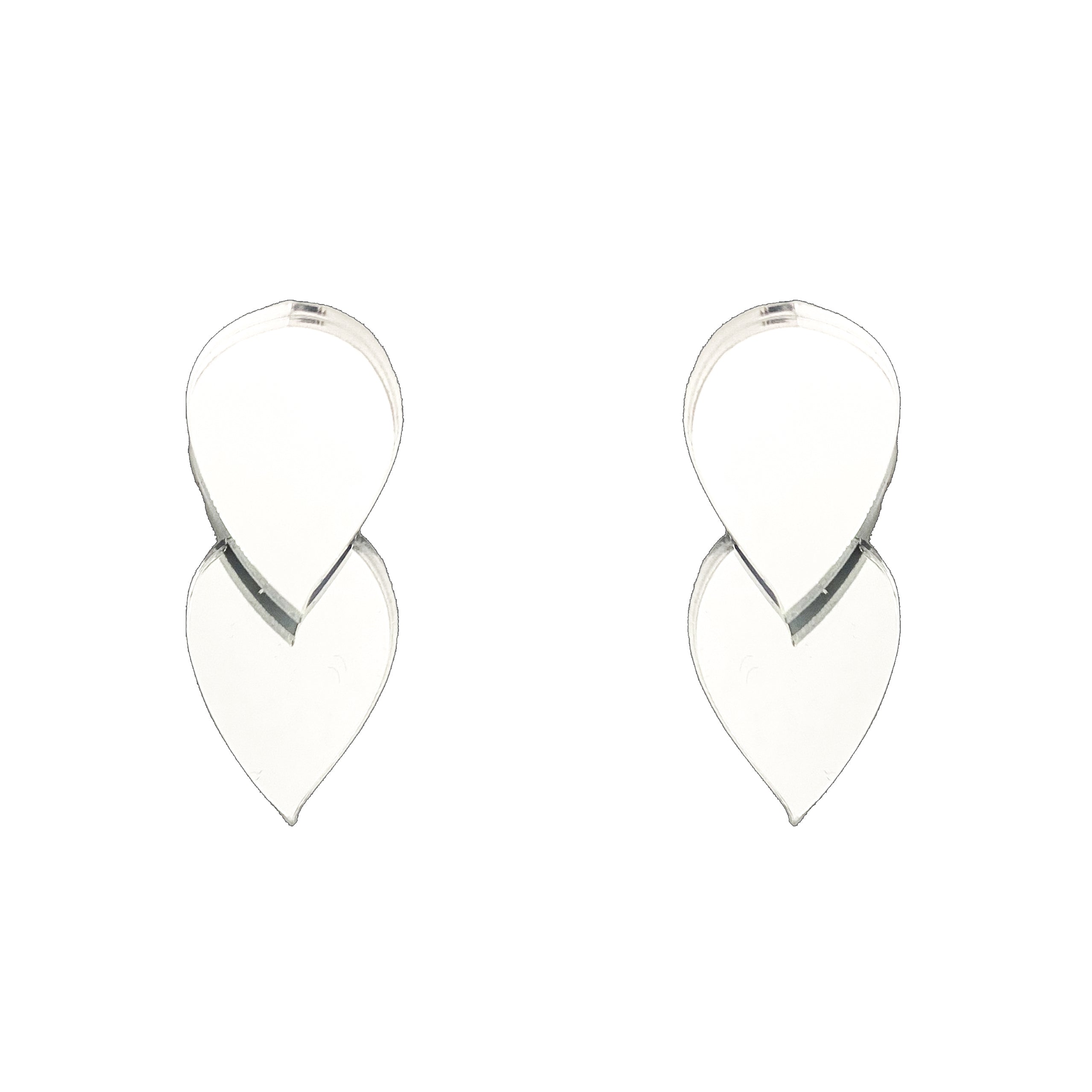 Mirror Dawn Plexi Earrings